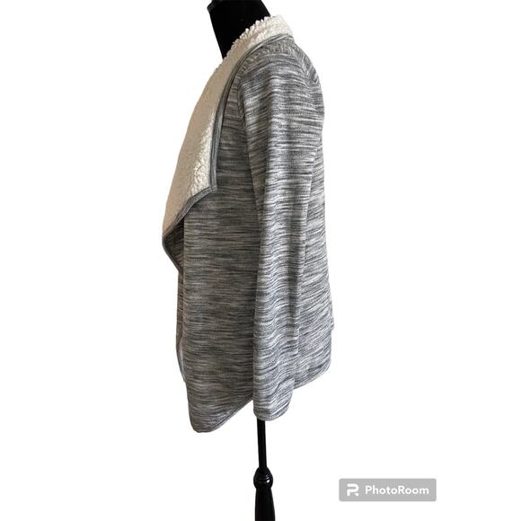 Women's‎ Sweater Open Front By Green Tea Heather  XL - Picture 3 of 7